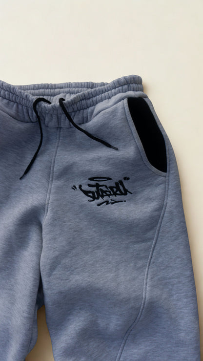 #Pantalon Grey - Tracksuit "SUTAIRU"#