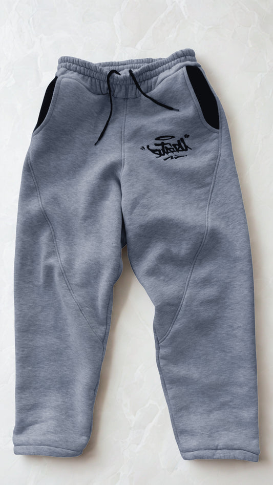 #Pantalon Grey - Tracksuit "SUTAIRU"#